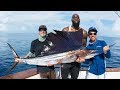 Fishing in Miami with NBA Basketball Players - 4K