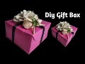 Diy Gift Box | How to make Gift Box |Easy Paper Craft Ideas #gifts