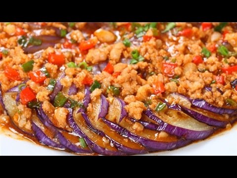 De China a Tu Cocina - Berenjena con carne molida+Ensalada de pepino -  YouTube