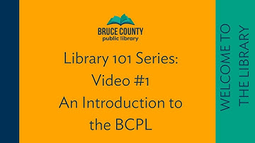Library 101