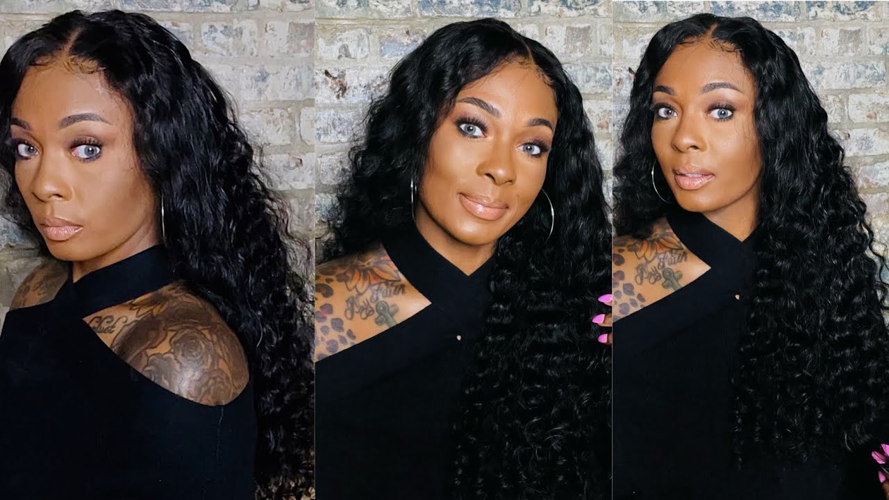 TRULY GLUELESS WIG INSTALL! NO GELS OR SPRAYS/ ELASTIC BAND METHOD