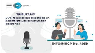 DIAN reminds us that it has a free electronic billing system.