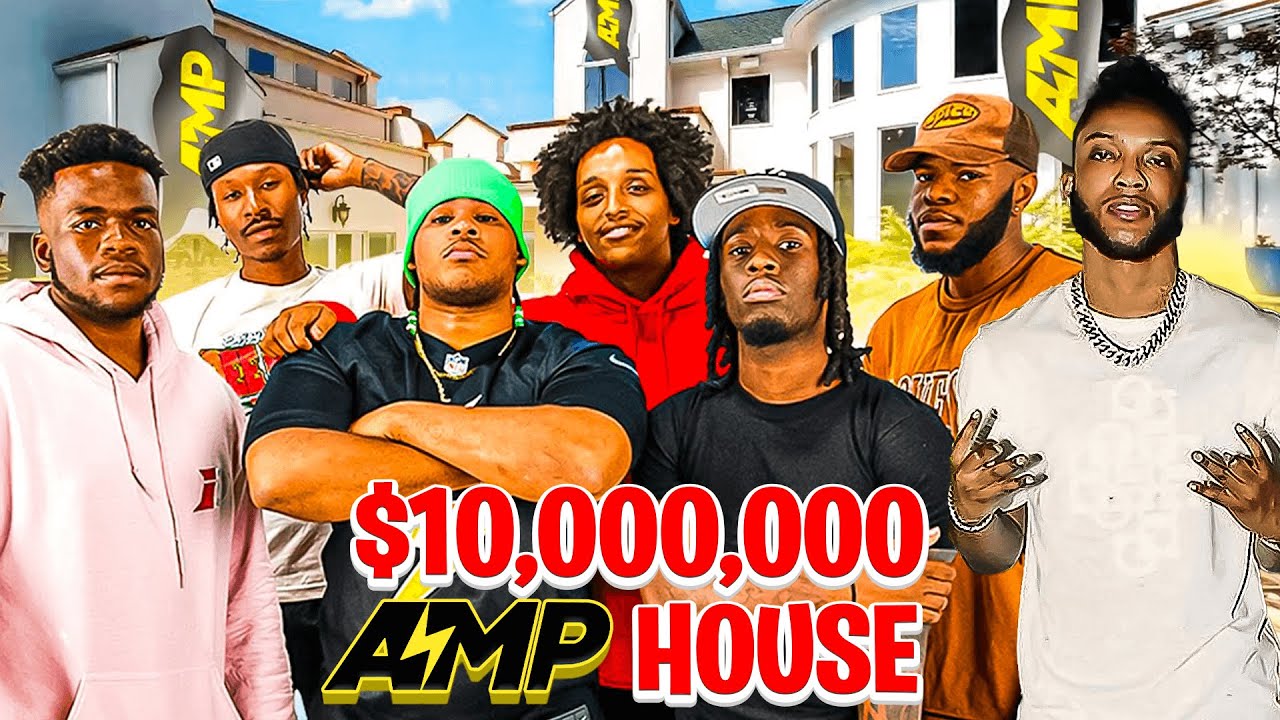 PROUD OF THESE BOYS!!! To AMP NEW HOUSE REVEAL (Super Rich) - YouTube