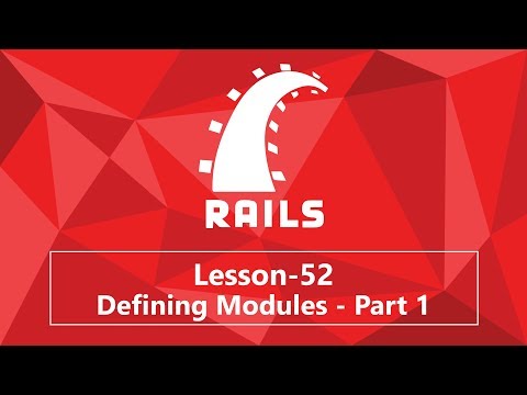 52. Defining Modules   Part 1