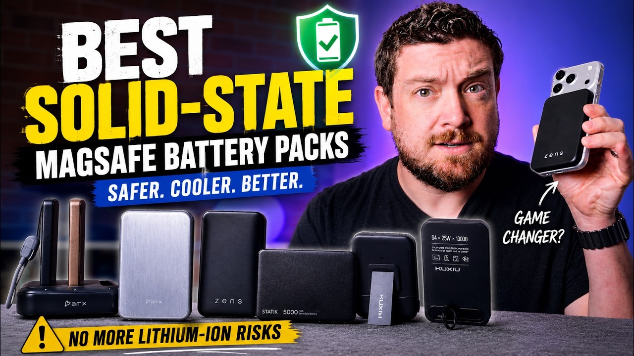 Best Beset MagSafe Batteries for iPhone 17 in 2026!