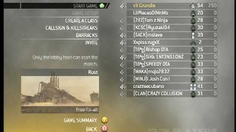 Private match glitch