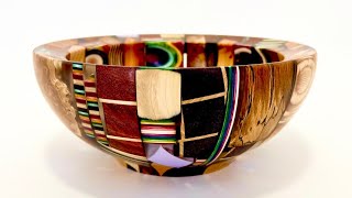 Woodturning - How I Made The Scrap Wood Challenge Bowl