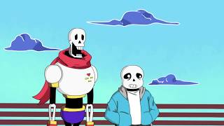 Papyrus And Sans Buying Coffee (Animation)