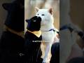 クロという猫が実は心配していたあの白い犬との再会にほっこり #ショートドラマ