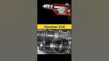 Hammer Drill • Hammering Mechanism 📌#HammerDrill #MechanicalEngineering #DrillMechanism#diytools