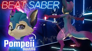 Bastille - Pompeii (Beat Saber, Full Body Tracking)