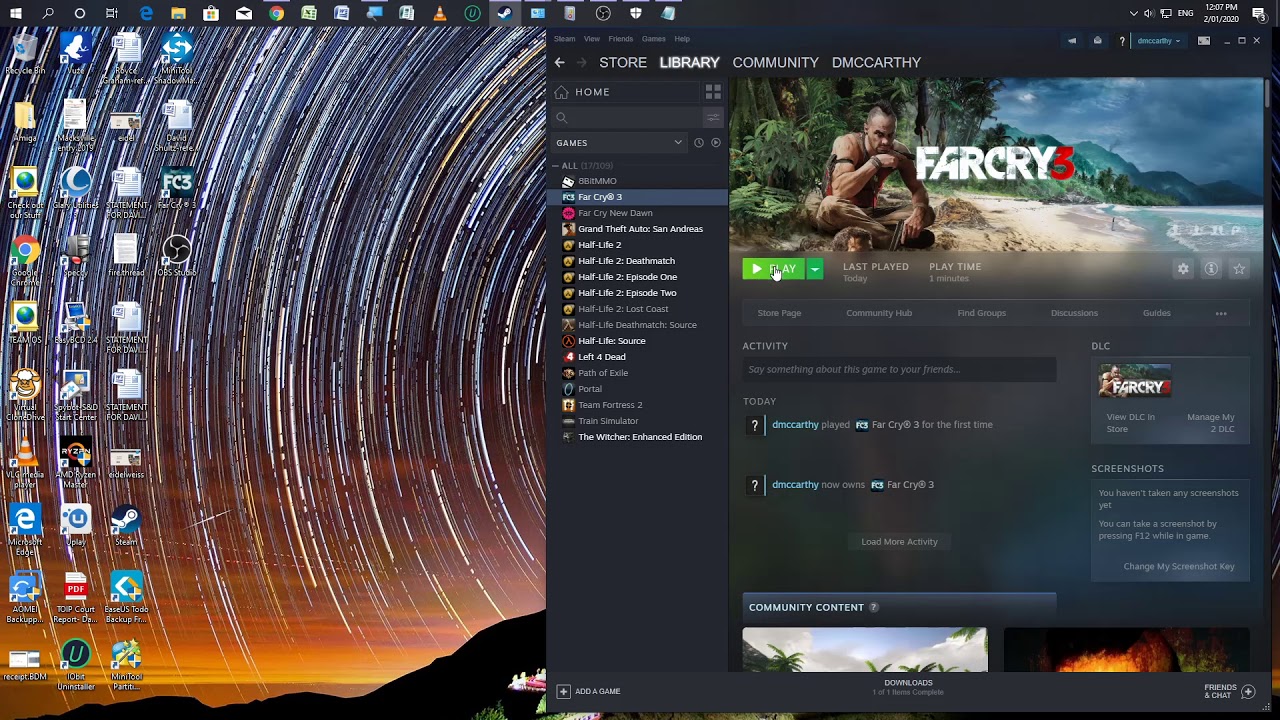 far cry 1 pc get up on ridge in steam