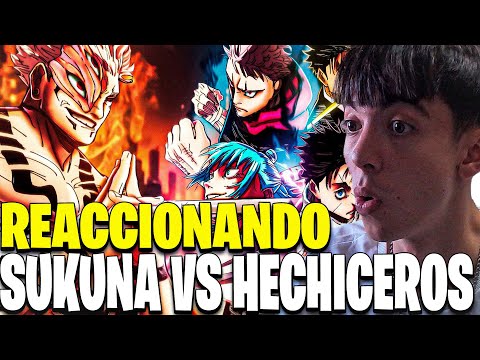 REACCIONANDO AL RAP DEL SUKUNA VS HECHICEROS| JUJUTSU KAISEN| MEGAR