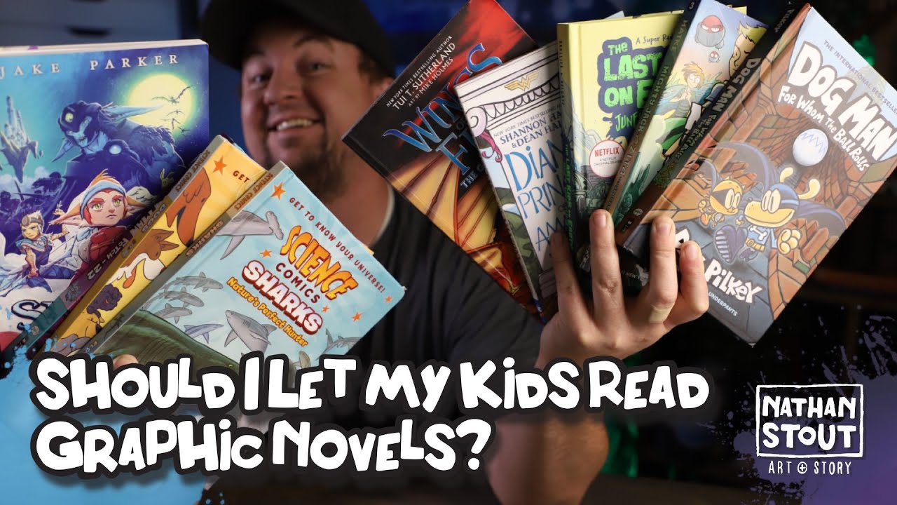 Should I Let My Kids Read Graphic Novels? - YouTube