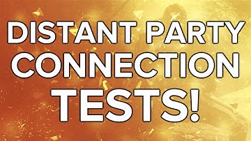 Advanced Warfare In Depth: Distant Party Connection Tests