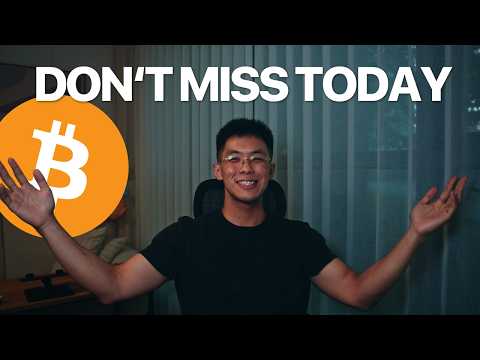 Video preview for BIG move coming for bitcoin today (don't miss this!)