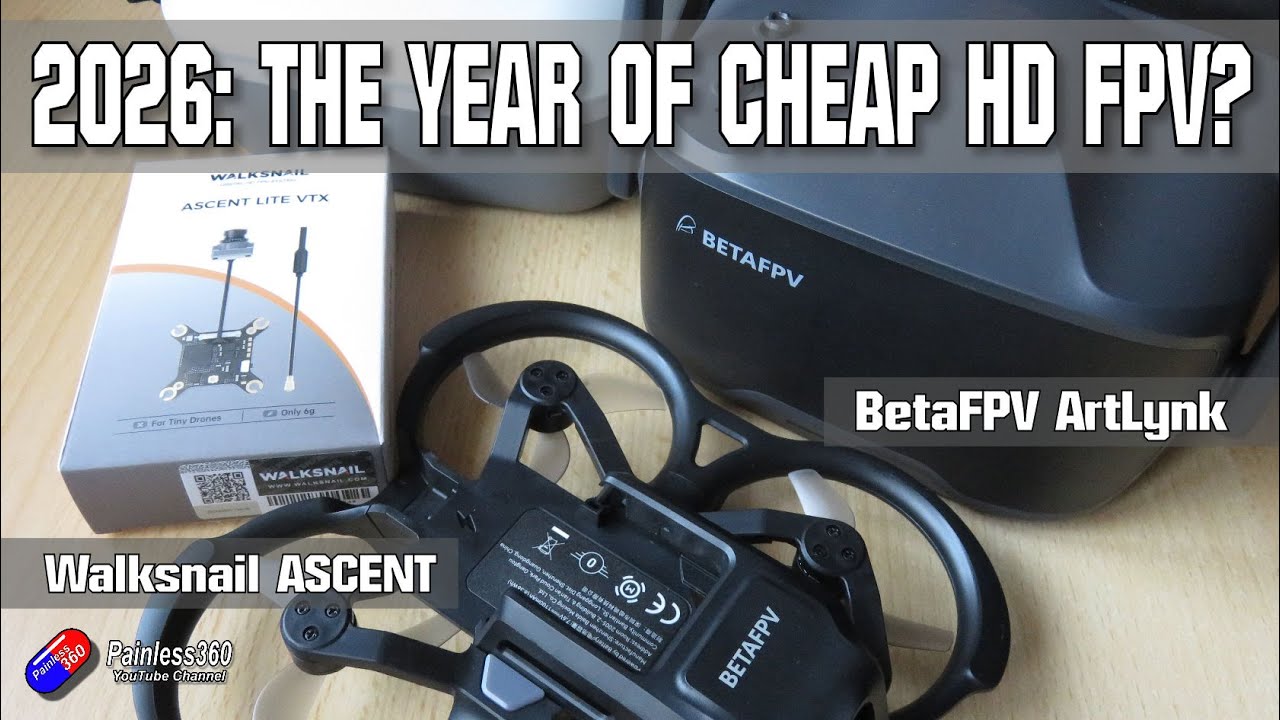 С учетом недавнего выпуска ArtLynx от BetaFPV, станет ли 2026 год годом более дешевых HD FPV-камер?