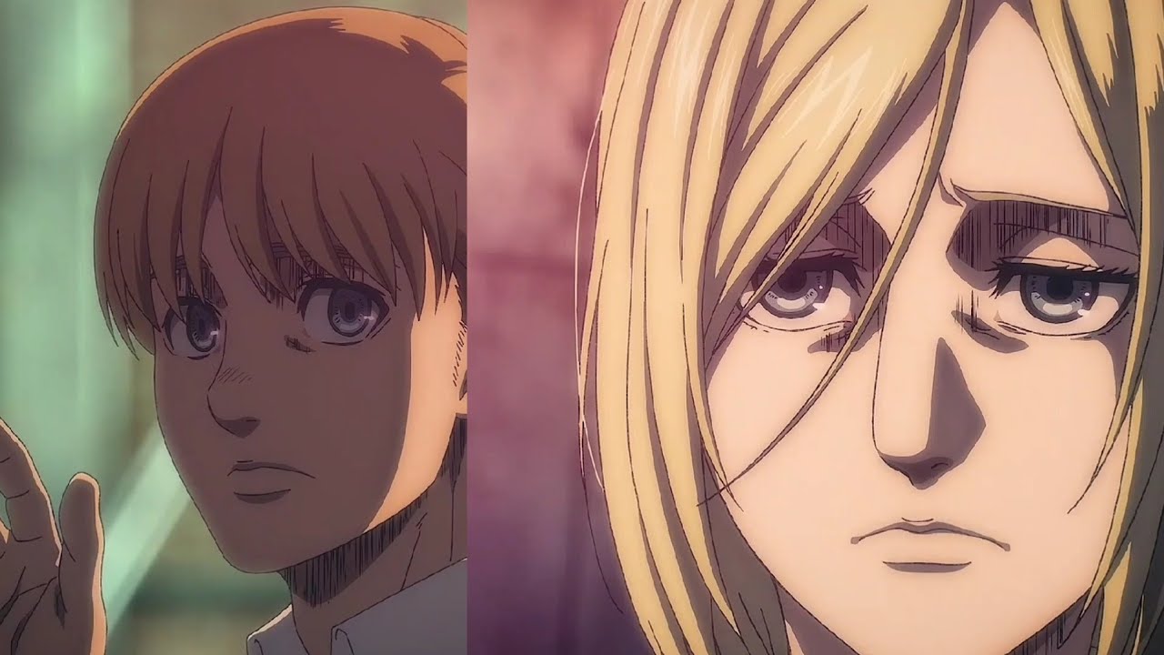 Armin et Annie se disent aurevoir | Attaque des titans Saison Finale