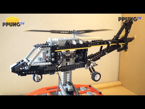 LEGO Technic 8485 Control Center II - Helicopter review by 뿡대디