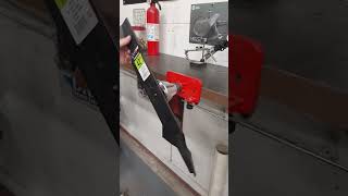 lawn mower blade balancer