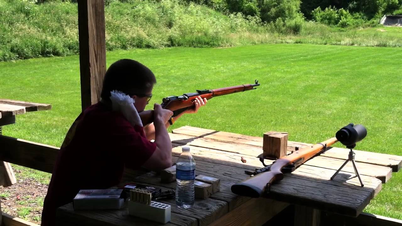 Mosin Nagant Spring Valley Shooting Range Waynesville, Ohio YouTube