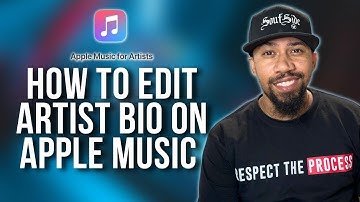 How to Edit Artist Bio on Apple Music