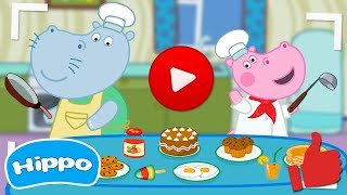 Hippo 🌼Maître de cuisine: blogueur sur YouTube 🌼 Jeu de dessin animé pour les enfants screenshot 4