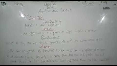 Class 6 (Computer), Chapter #7 Short Q/A #4,5.