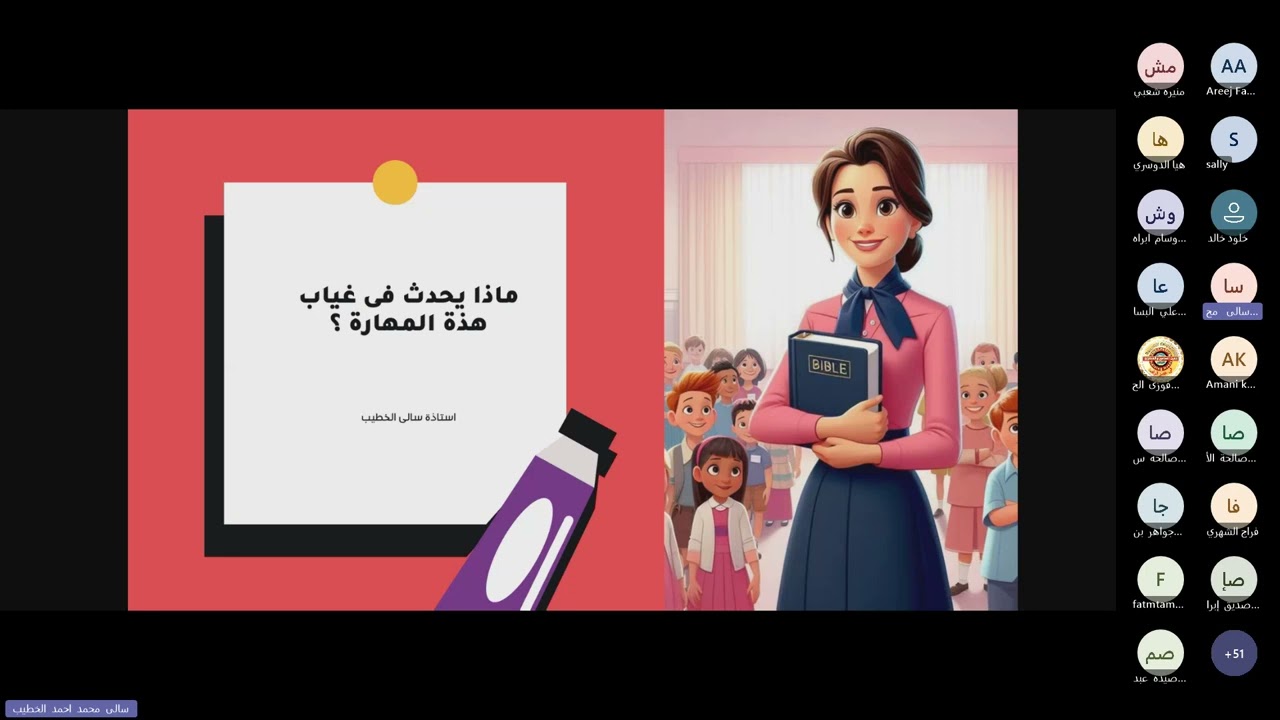 (336) نجاح الإدارة الصفية نجاح للعملية التعليمية من تقديم الاستاذة سالى الخطيب