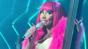 Nicki Minaj performs Super Freaky Girl on The Pink Friday 2 Tour in Newark, NJ on 3/28/24.