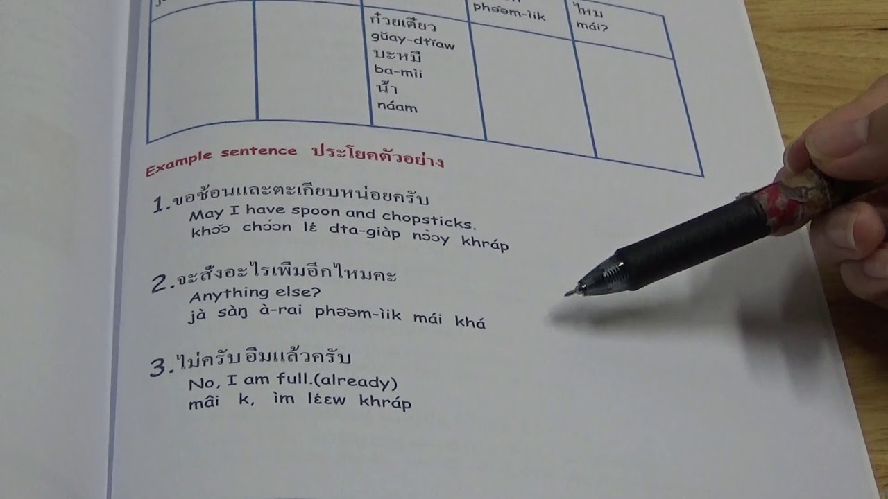 Sentence Noodle Book 2 Lesson 6: Noodles example sentence (Page 58-59) - YouTube