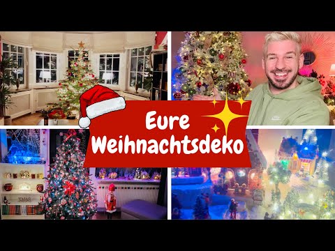 🎄 The MOST BEAUTIFUL Christmas decorations from my viewers! ✨🎁