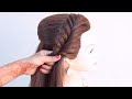 2 trendy ponytail hairstyle for travelling | easy hairstyle | cute hairstyle | hairstyle for outing