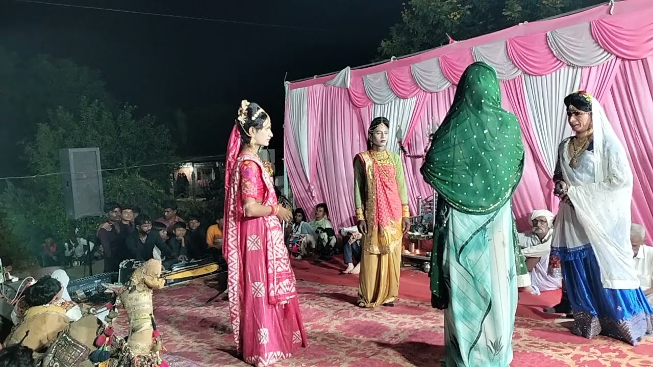 રામા મંડળ જામવાડા રામદેવપીર મંદિર ગોકુળ પરા નાં લાભાર્થી રમાય ગયું જોરદાર આખ્યાન સગુણાબાઈ નું પાત્ર