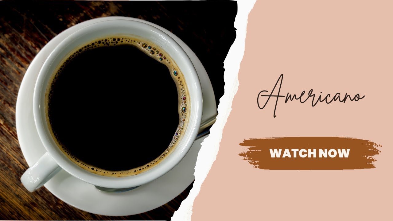 Making an Americano YouTube