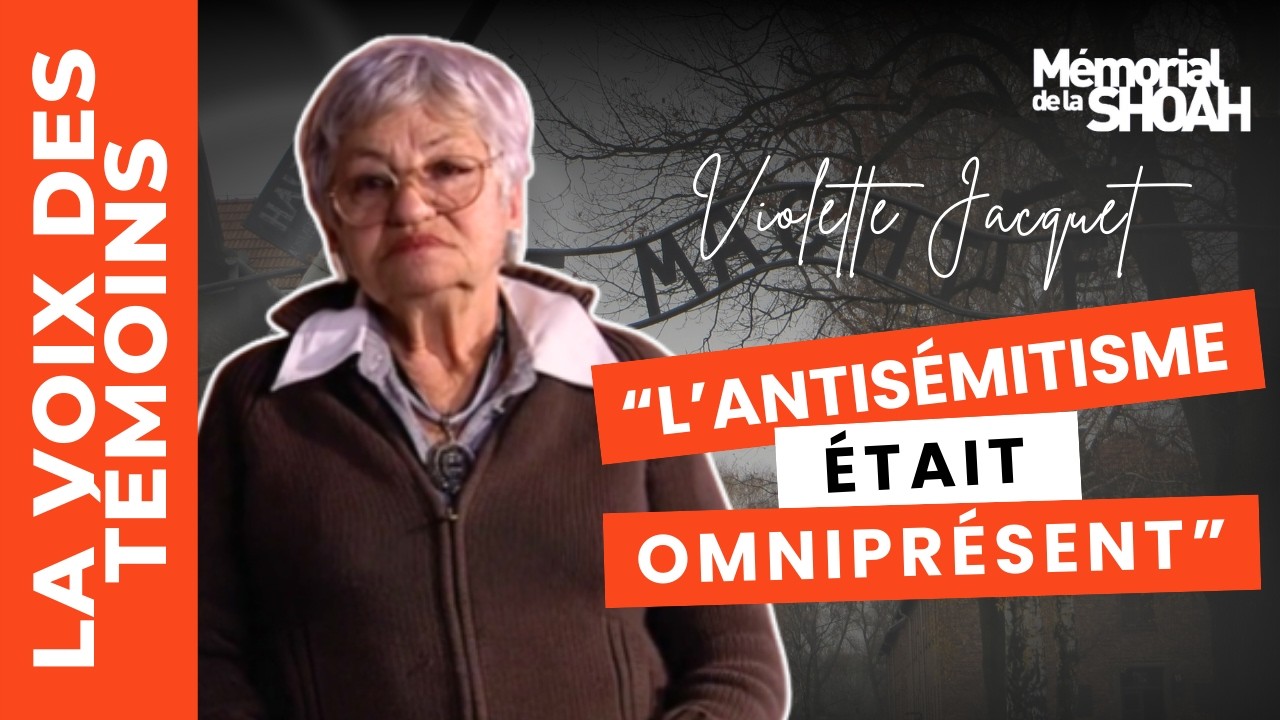 Témoignage de Violette Jacquet, déportée de Belgique au camp d’Auschwitz-Birkenau