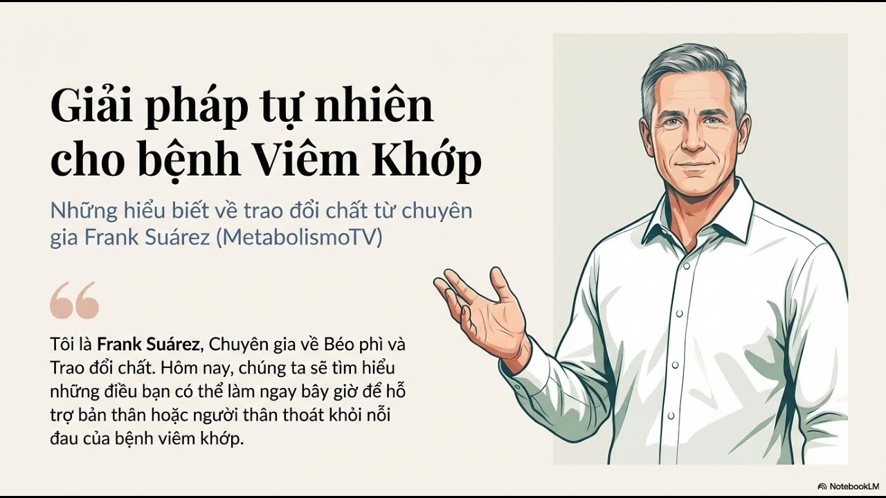 Giải Pháp Tự Nhiên Chữa Viêm Khớp|KHOA HỌC VÀ THỰC NGHIỆM