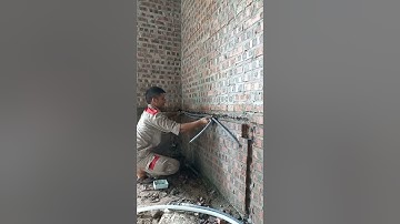 Thi công đường điện âm tường