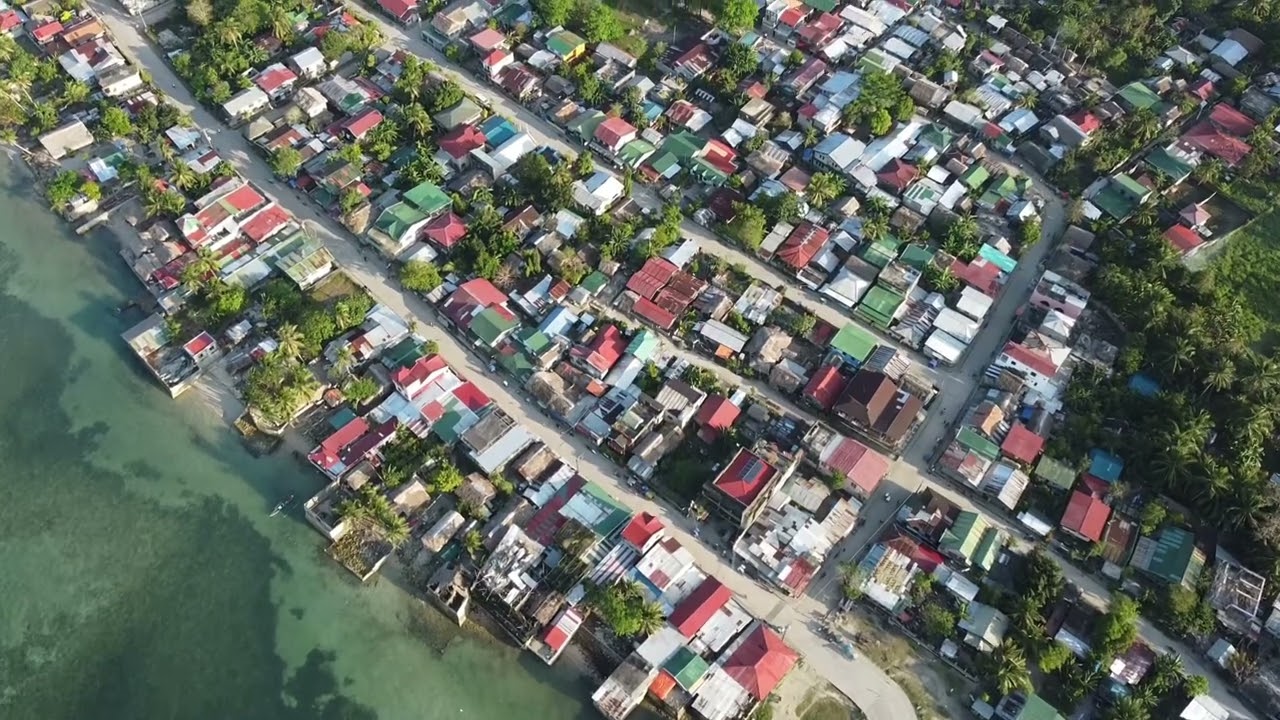 Aerial View at Municipality of Monreal | Ticao Island Masbate