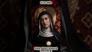 Santa Juliana Falconeri - 19 de Junio #santodeldía #santoral #religion #amor #fe #parati #santos #ai