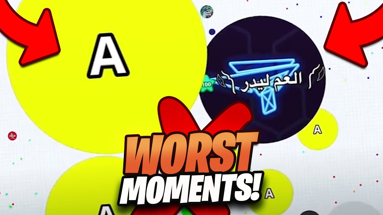 5 Of The Worst Agar io Moments In History YouTube