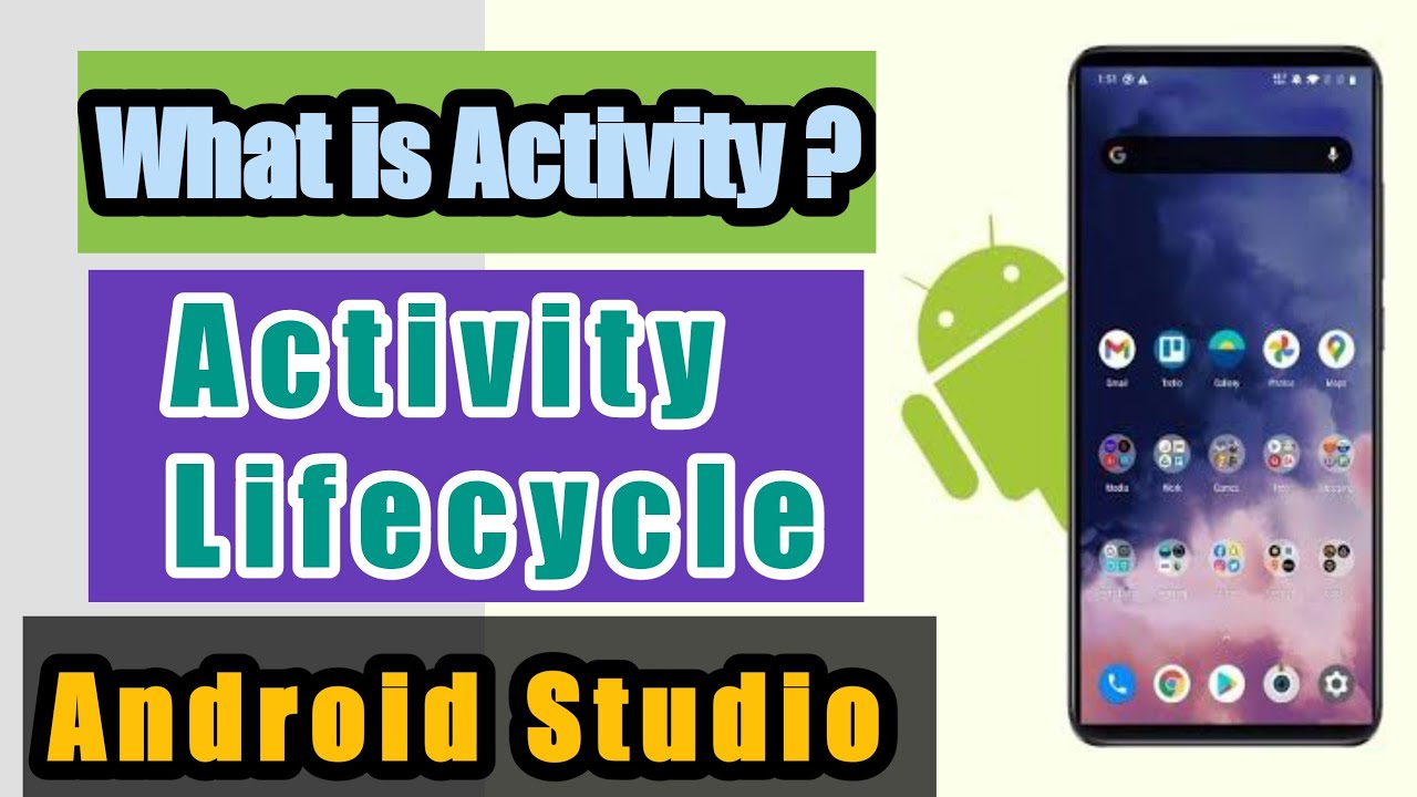 Android activity & Activity Lifecycle | Android Course For Beginners ...