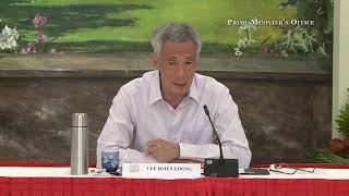 PM Lee Hsien Loong responds to a question at the PMO press conference on leadership transition: Q10