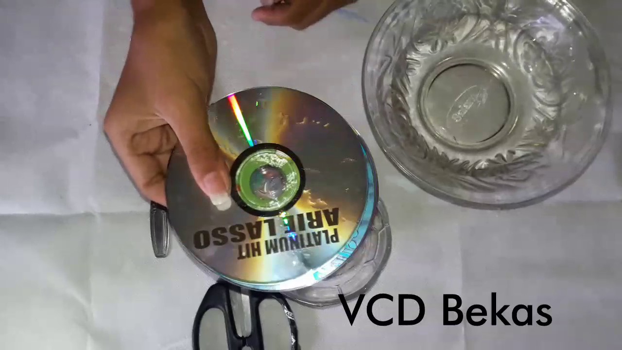  Cara membuat mozaik dari CD bekas YouTube