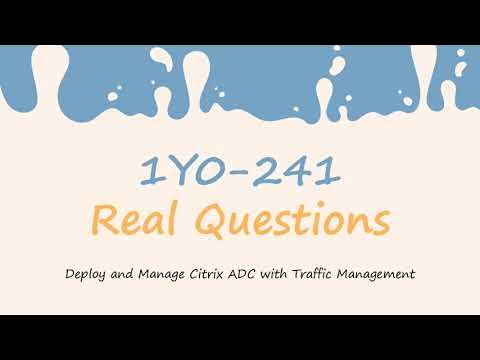 1Y0-231 Exam Fragen