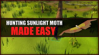 Quick Guide to Hunting Sunlight Moths in OSRS | Hunter Guide | Hunters Rumours