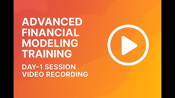 Valuation & Financial Modeling Training – Day 1 (Must-Watch!)