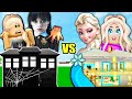 Lavi wednesday vs foxi elsa ce alegi roblox brookhaven rp