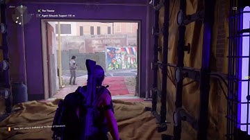 The Division 2 - Texture Pop In Example 01