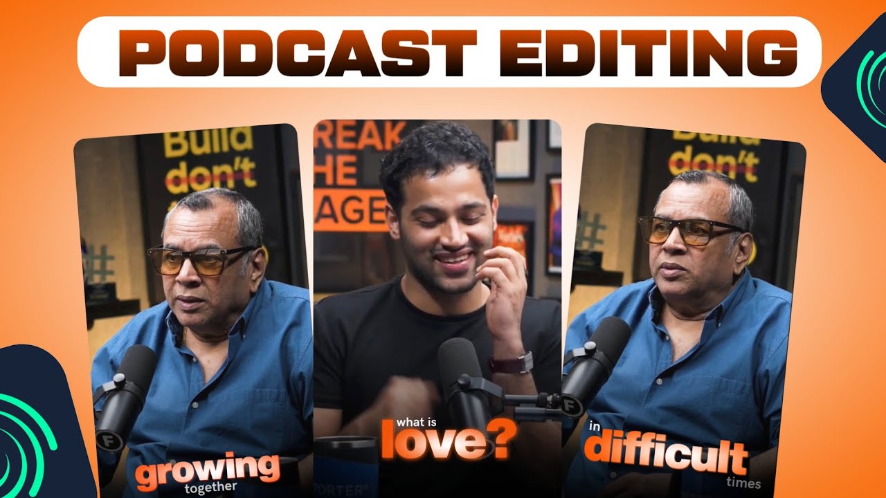 How to edit Viral Podcast Reels in Alight Motion| Minimal Text Animation Tutorial